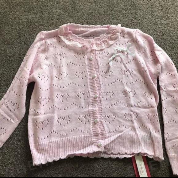 Pink kawaii sweater/cardigan - Picture 2 of 3